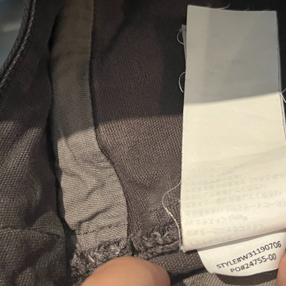 PRANA Shorts Size 6 Two Tone Gray 97% Cotton Some Stretch Front Pockets - Picture 8 of 14